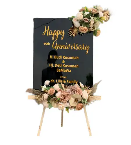 Papan Bunga Akrilik Labuan Amas Selatan