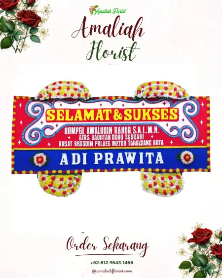 Papan Bunga Ucapan Selamat Labuan Amas Selatan